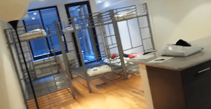prison cell apartment