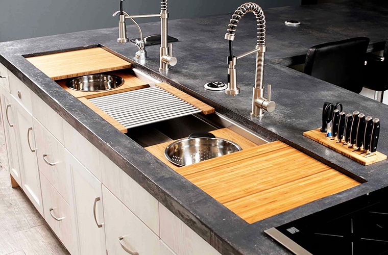 28 Kitchen Sink Ideas To Impress While Best Utilizing Your Space Wr