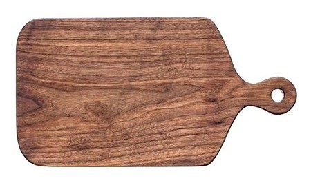 cutting board with handle and hanging hole