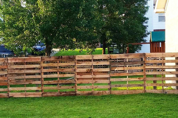 pallet fence