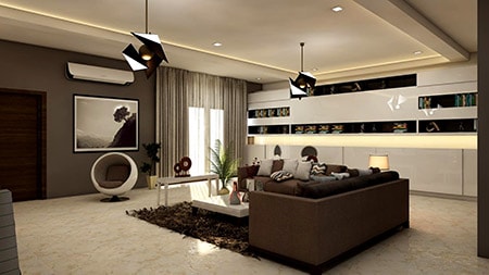 family room