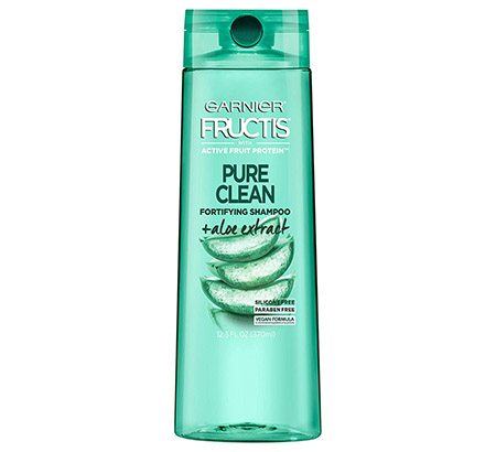 garnier fructis pure clean fortifying shampoo with aloe extract