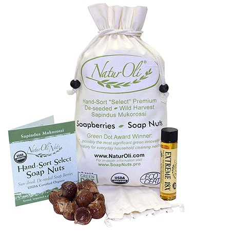 soap nuts make a great alternative when you don't have laundry detergent and last much longer