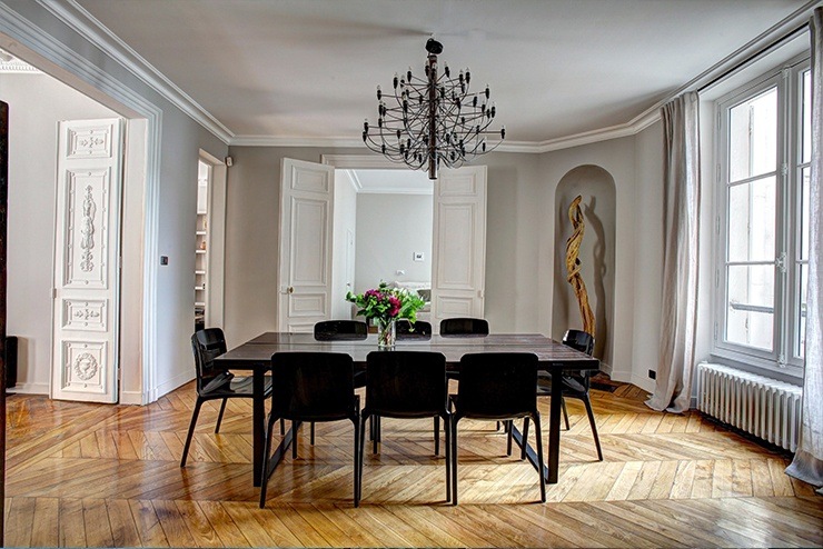 how to stage a dining room
