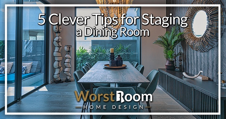 staging a dining room