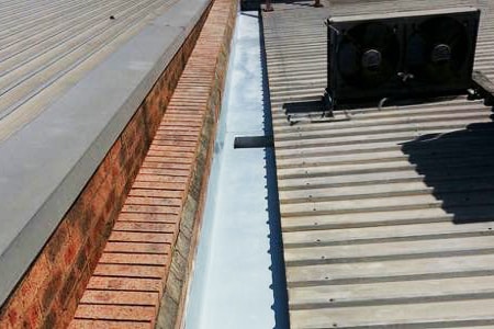 box gutter as a traditional gutter alternative