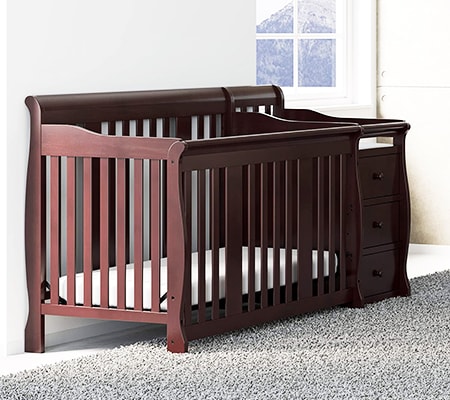 crib changing table combo