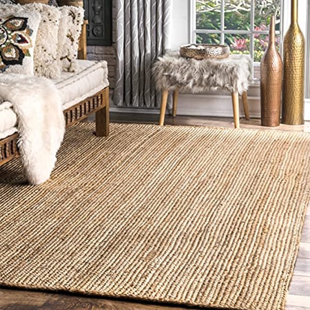 Jute and sisal rugs are extremely durable and have several textures and weaves available.