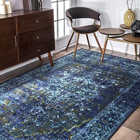 Nylon rugs are extremely easy to keep clean compared to other types of rugs.