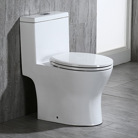 one-piece toilet