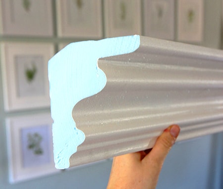 polyurethane molding made of foam