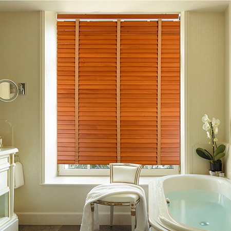 wooden blinds