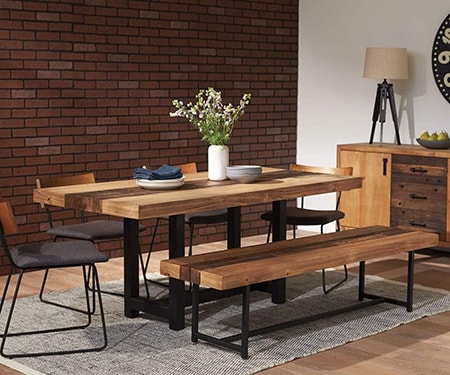 wooden tables bring a classic style of warmth and comfort to any room