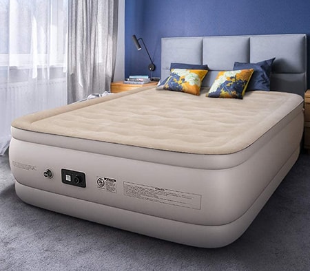 air mattresses are great temporary and portable mattress alternatives