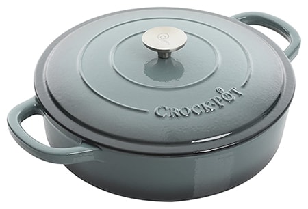 a braiser can be used instead of a dutch oven since it's basically the same but shallower