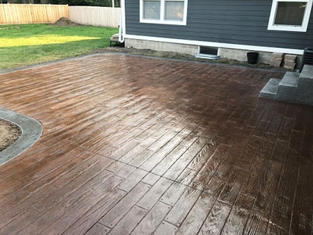 concrete decking is among the most durable of the decking alternatives