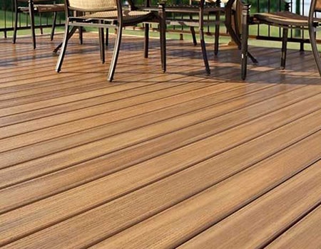 PVC decking is an easy to install alternative to decking boards