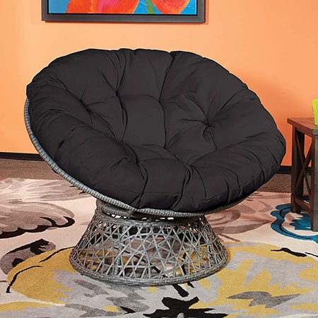 round chair types are a cool novelty especially for young people