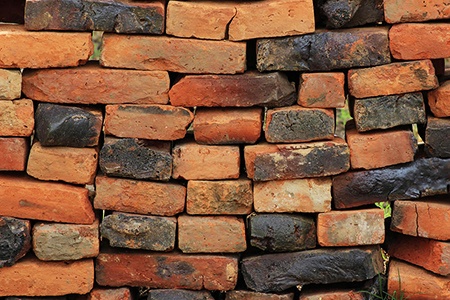 bricks can be a great front load washer pedestal alternative but you need to make sure they're level