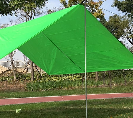 Telescoping tents are good temporary garage structures