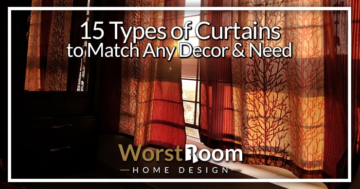 types of curtains