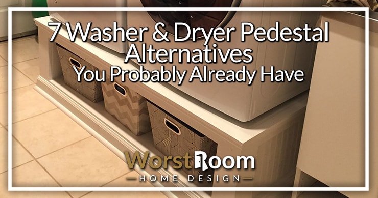 washer and dryer pedestal alternatives