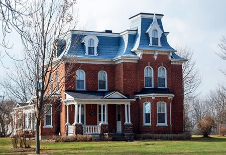 elegant mansard roof design