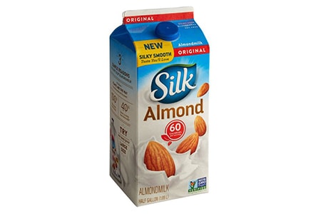 almond milk comes from ground up almonds