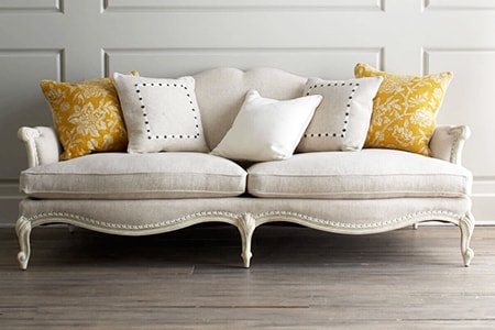 cabriole couch is one of those sofa styles you see in sophisticated houses