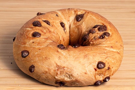 chocolate chip bagel is a must in any list of bagels