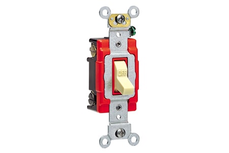 the double pole light switch is used in garages and more industrial settings for higher voltage appliances