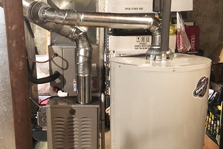 hydronic boiler hot water heater types