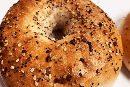 poppy seed bagel