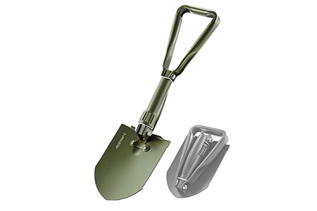 portable backpacking shovel for campfires