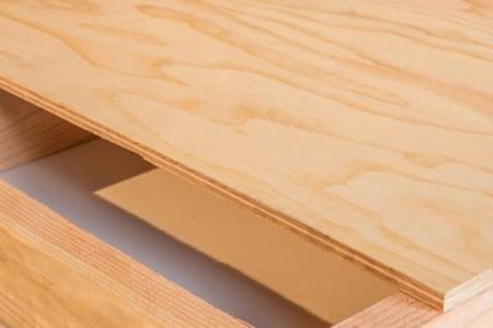 softwood plywood is among the most common plywood types for flooring, framing, and roofing