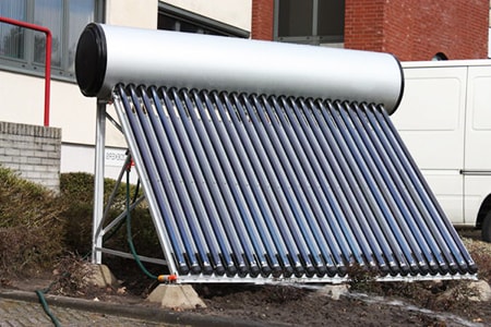 solar powered types of hot water heaters