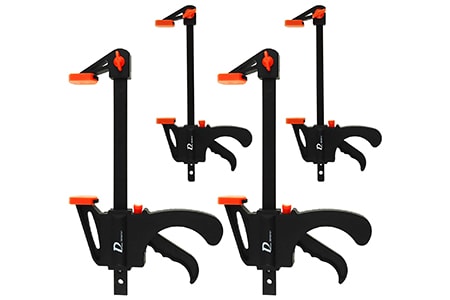 speed clamps are very similar to quick action and quick grip clamps