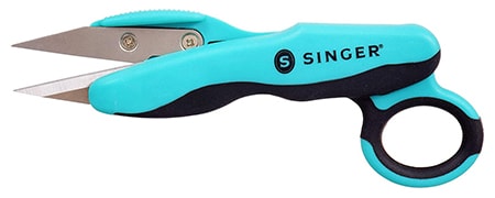 thread snips are different types of scissors and their uses are specifically for cutting threads while sewing