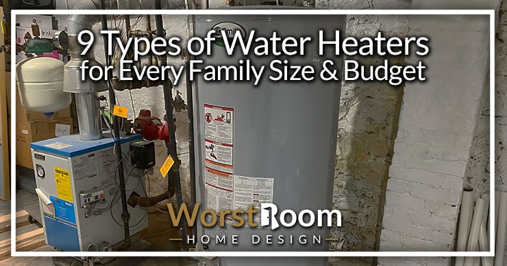 types of water heaters