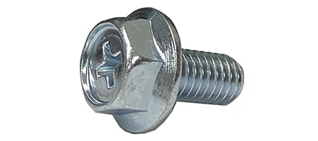 flange screw heads distribute the pressure