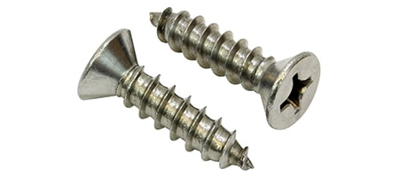 flat screw heads