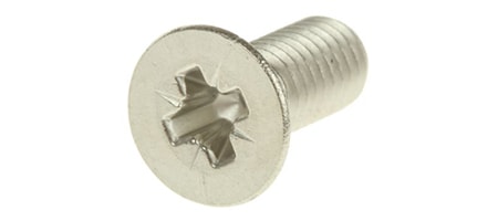 pozidriv screw head shapes are like those of phillips