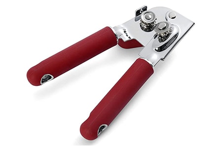a single wheel can opener is one of the most common manual can opener types in most kitchens
