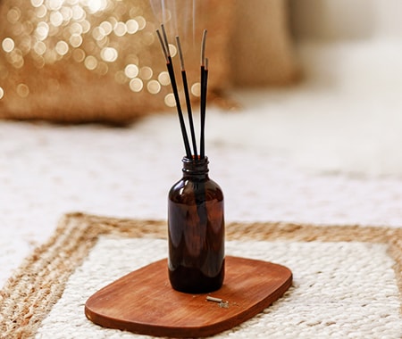 incense can create a much sweeter and stronger smell as a candle alternative