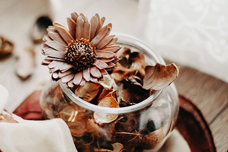 potpourri are perfect alternatives to candles in that they emit a long lasting scent