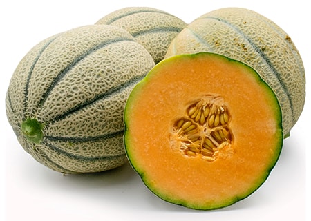 north american cantaloupe varieties are delicious, soft, and juicy