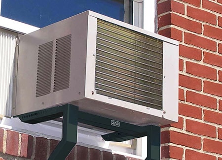 window air conditioner are the types of air conditioners you see in big cities in older buildings where they have condensation dripping everywhere into alleys