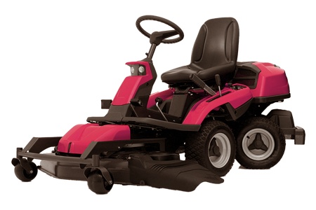 one of the different types of lawn mowers is articulating mawn mowers