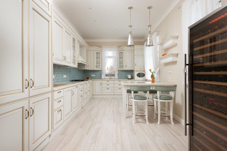 Classic kitchen is a clean and simple type of kitchen styles