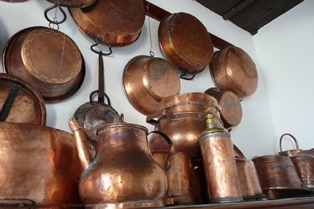 copper bowls